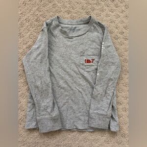 Vineyard vines boys football long sleeve shirt 4T
